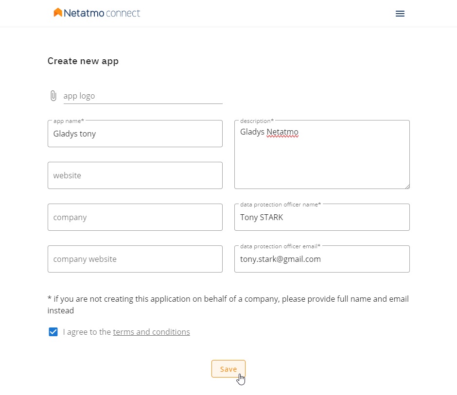 Configure an API 1