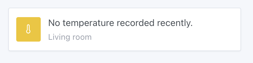No data